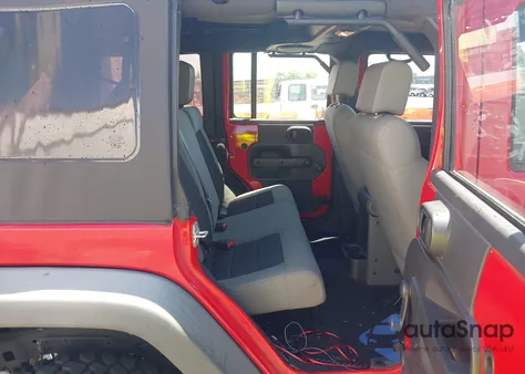 2008 Jeep Wrangler Unlimited X from USA, damaged, VIN 1J4GA391X8L507744